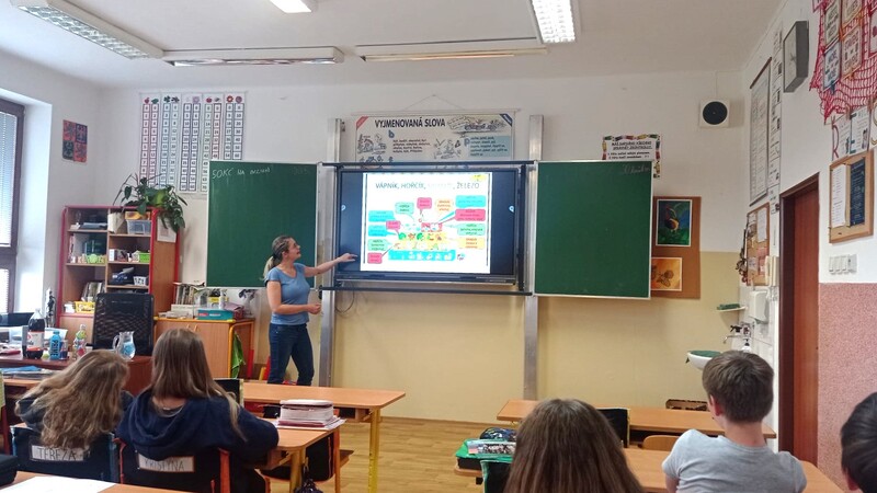 Výživa (nejen) pro děti - program o jídle a nápojích Veroniky Hanzlíkové v rámci dnů prevence na školách.