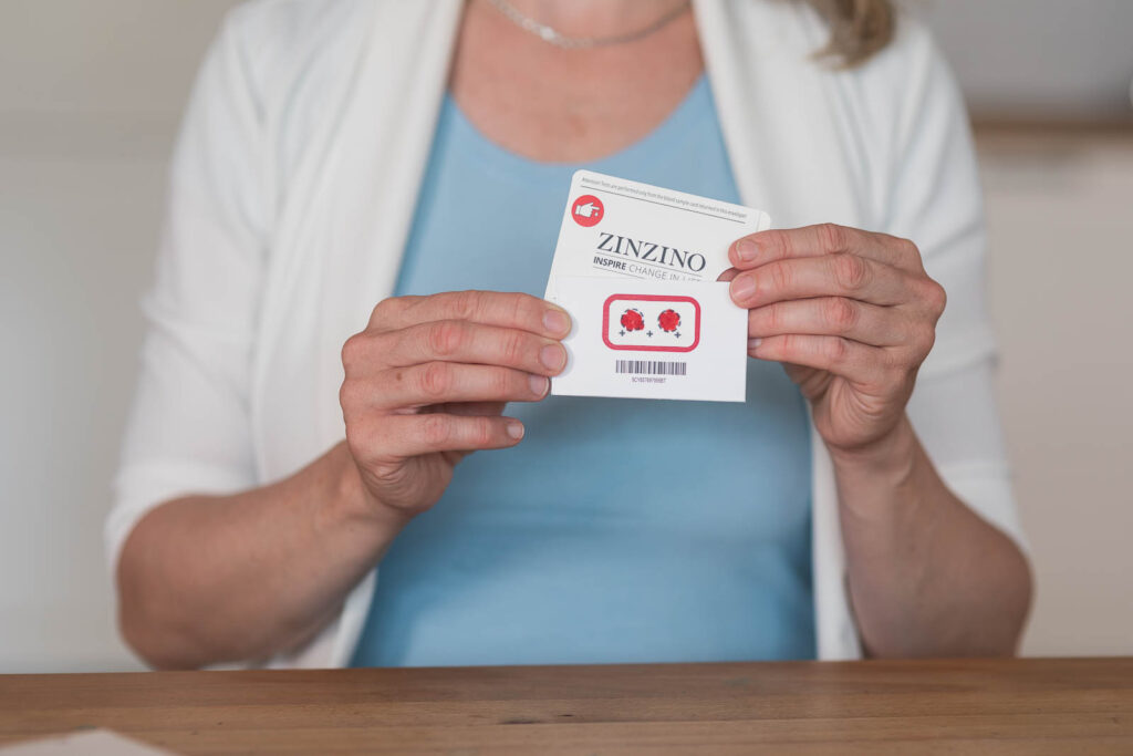 Veronika Hanzlíková - průvodkyně za zdravím a pohodou v životě i jídle - krevní test Zinzino